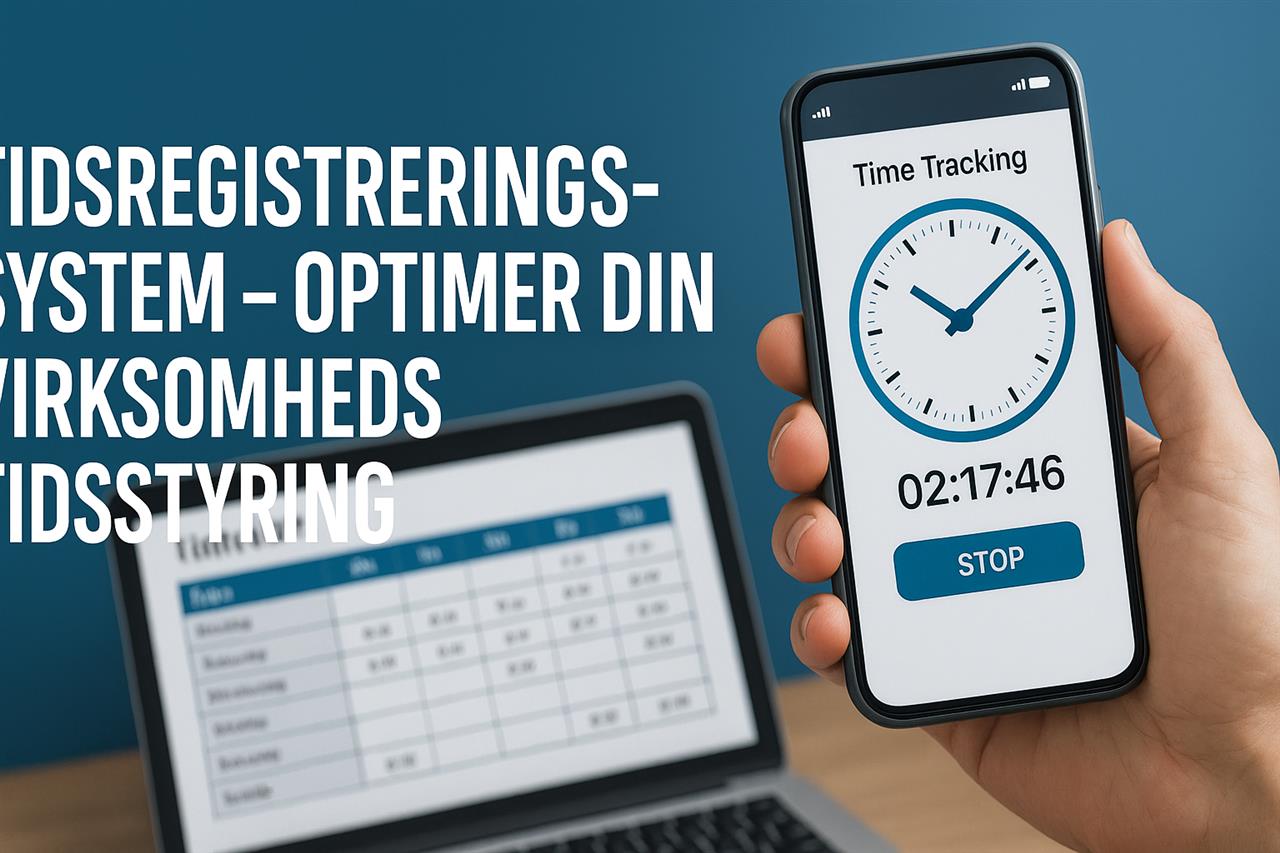 Tidsregistreringssystem - optimer din virksomheds tidsstyring