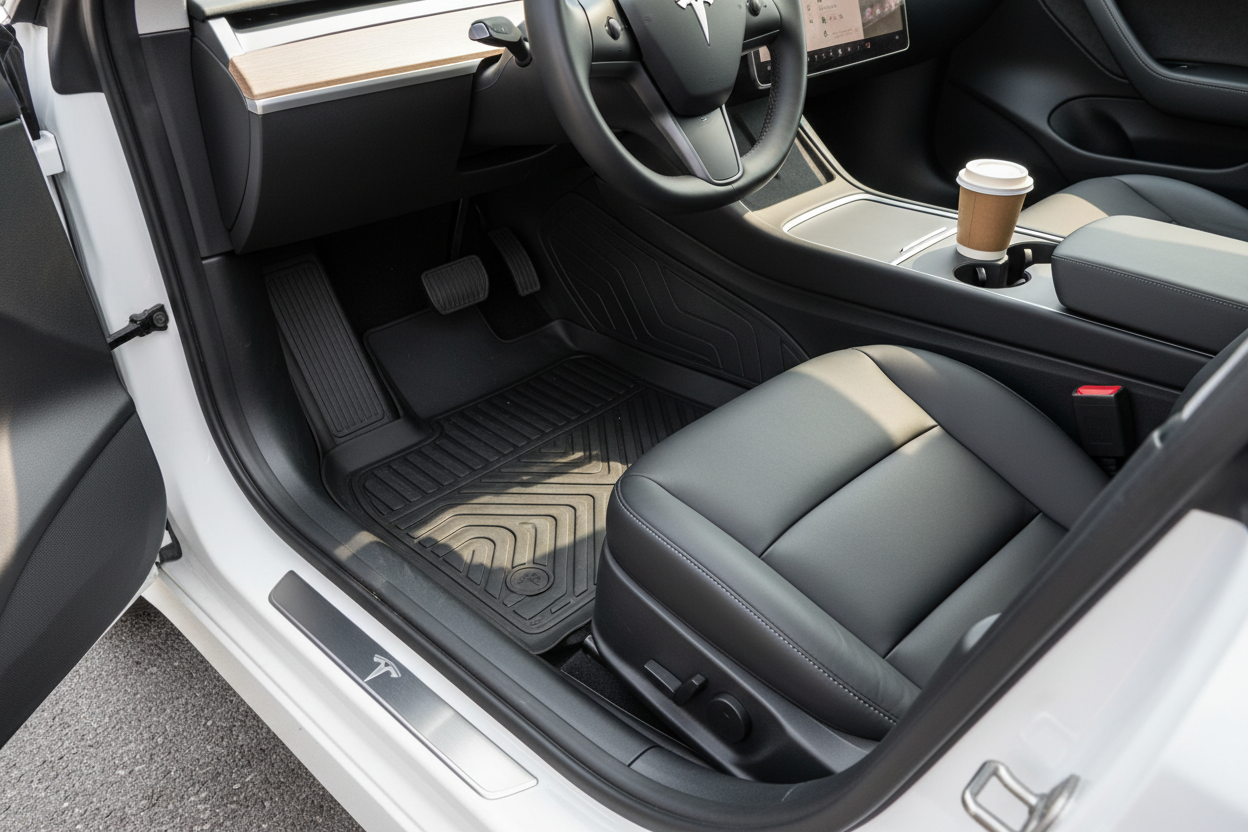 Beskyt Din Tesla Model 3 med Gummimåtter: En Guide